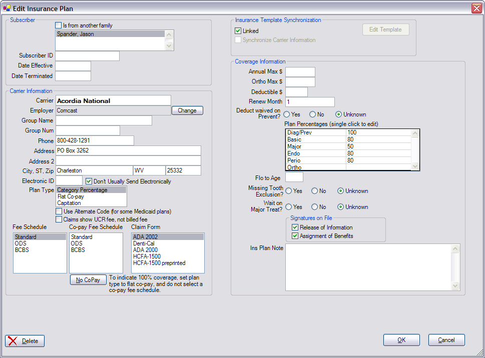 open dental software manual