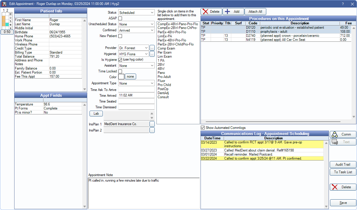 Open Dental Software - Insurance Refunds