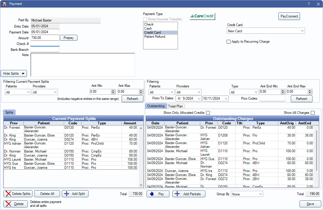 Open Dental Software - Insurance Refunds