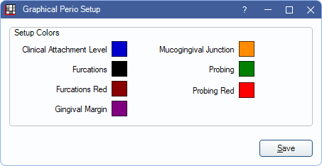 Dental Charting Colors And Symbols