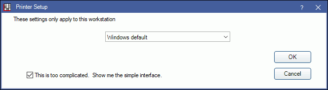 Open Dental Software - Printer Setup