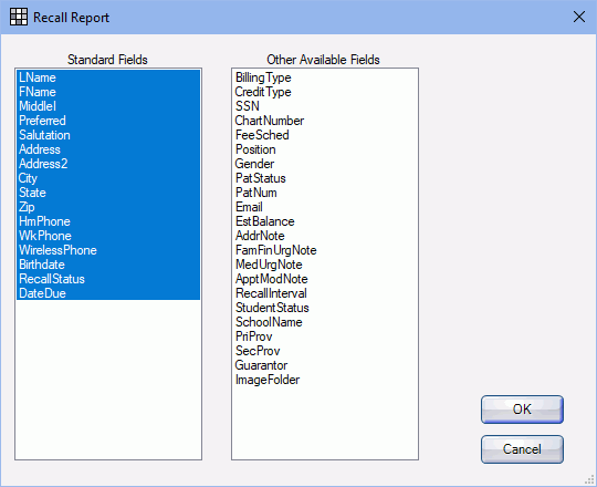 open dental user query