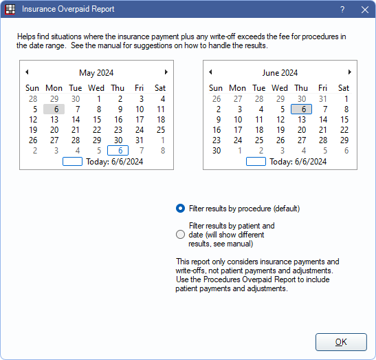 Open Dental Software - Insurance Refunds