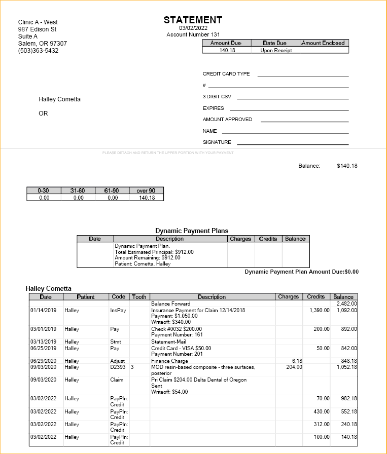 Open Dental Software Statement   StatementPP 